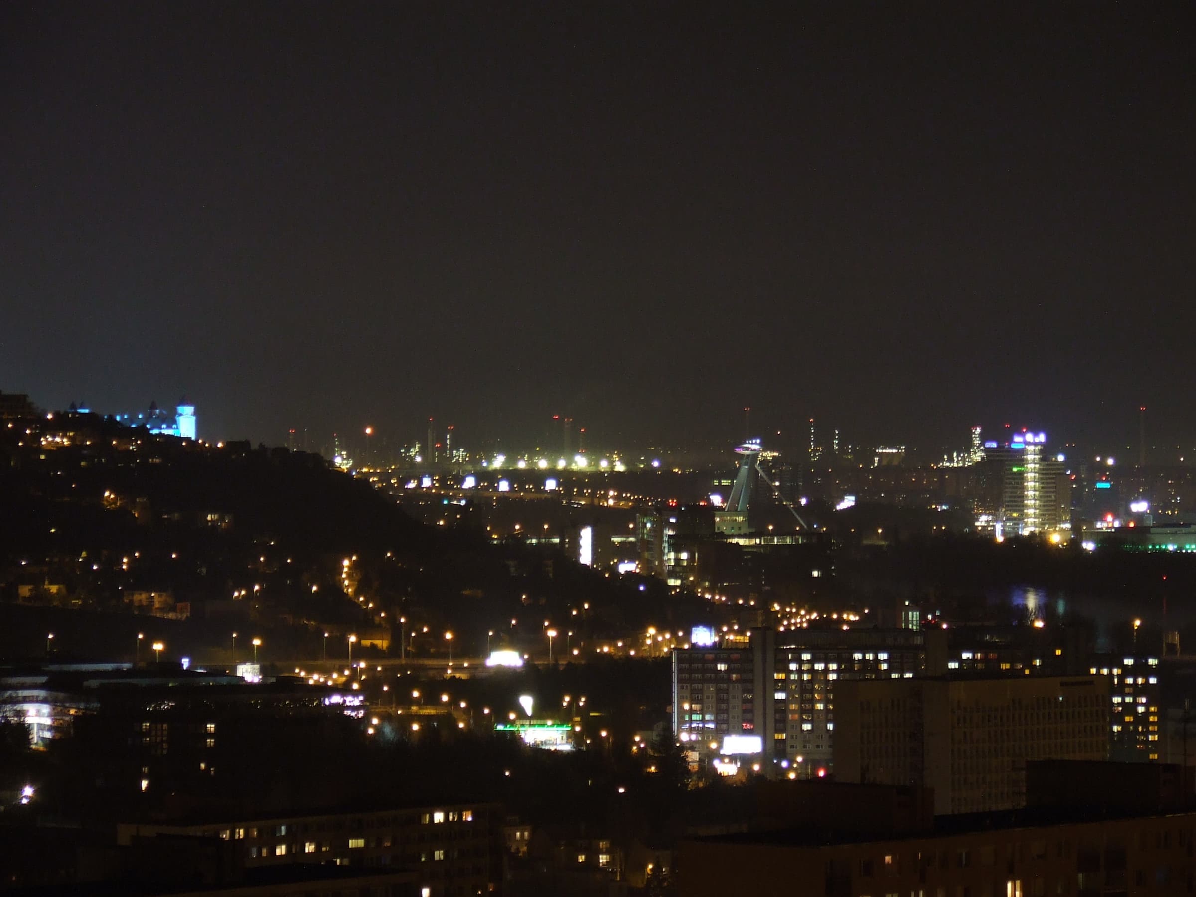 Bratislava at night