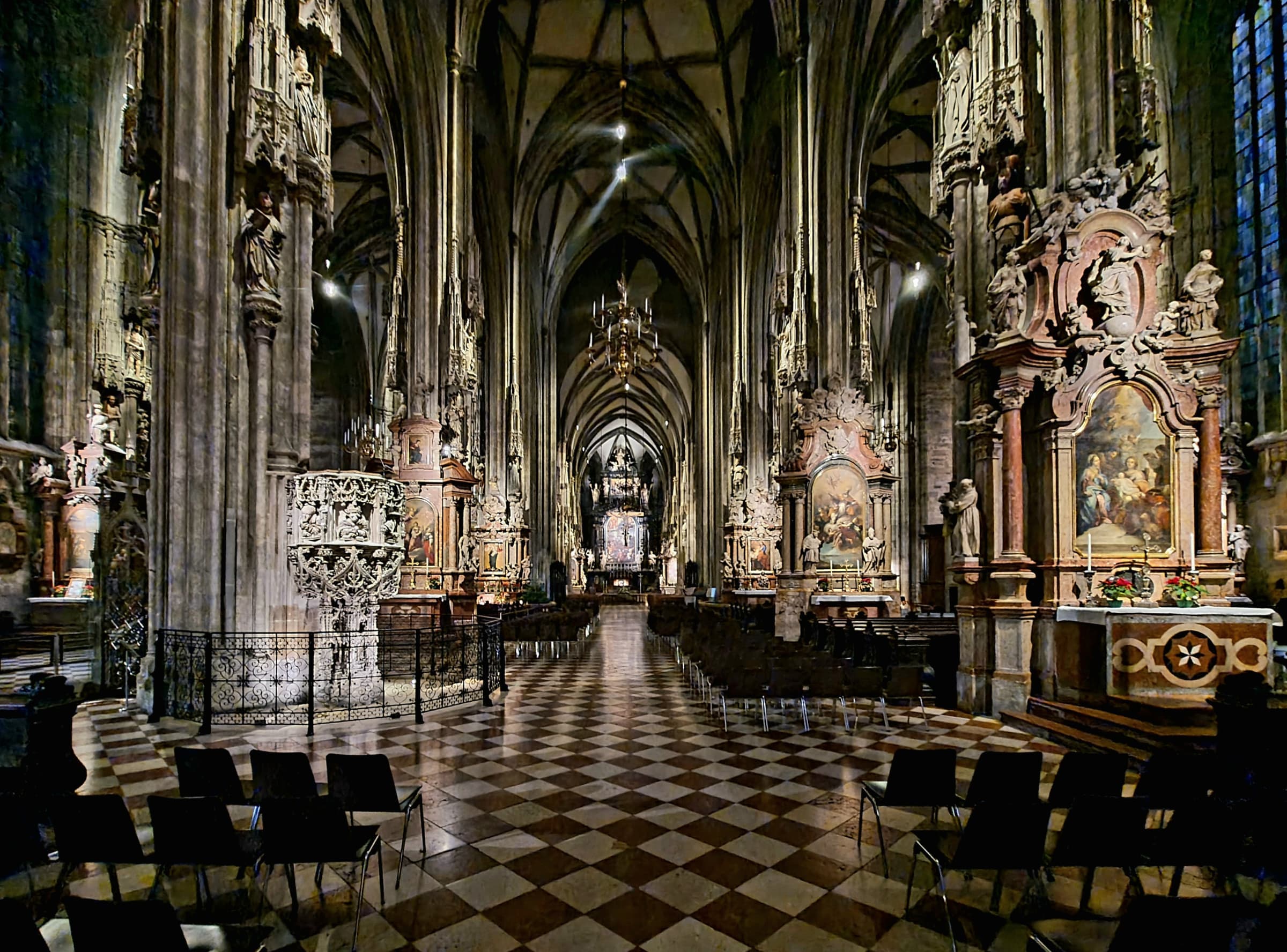 Vienna at night